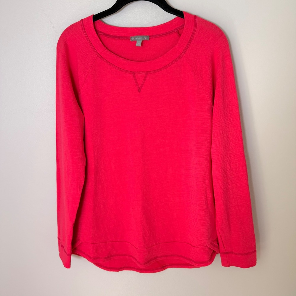 Talbots Coastal French Terry UPF 50‎ Lightweight Crewneck Sweatshirt (M) Bright - Picture 5 of 14